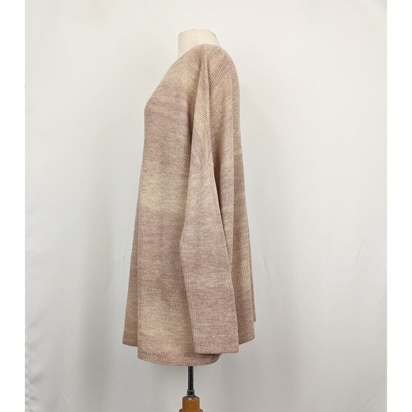 J.Jill Sweater Beige Ombre Boat Neck Dolman Sleeve Sweater Misses Size L - Picture 4 of 8